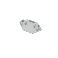 Embouts de finition pour profilé E23 non troué Gris