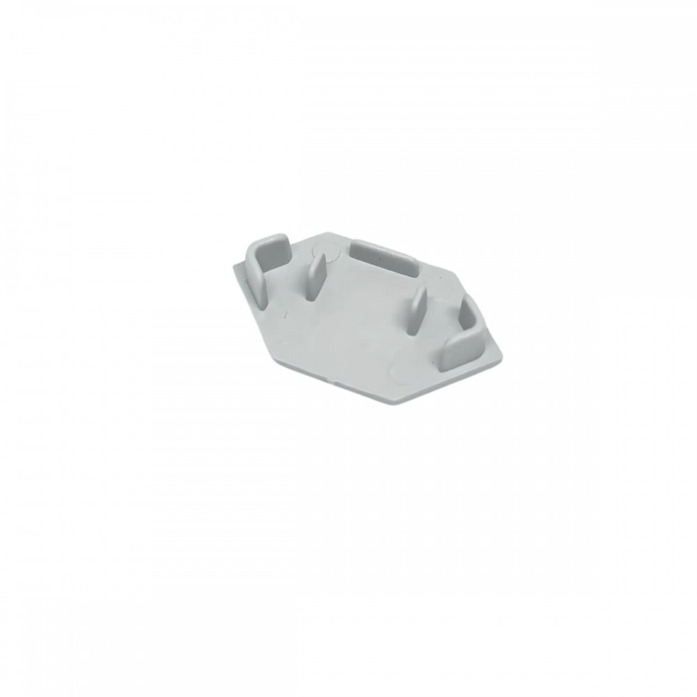 Embouts de finition pour profilé E23 non troué Gris