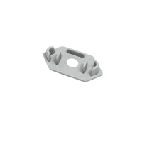 Embouts de finition pour profilé E24 troué Gris