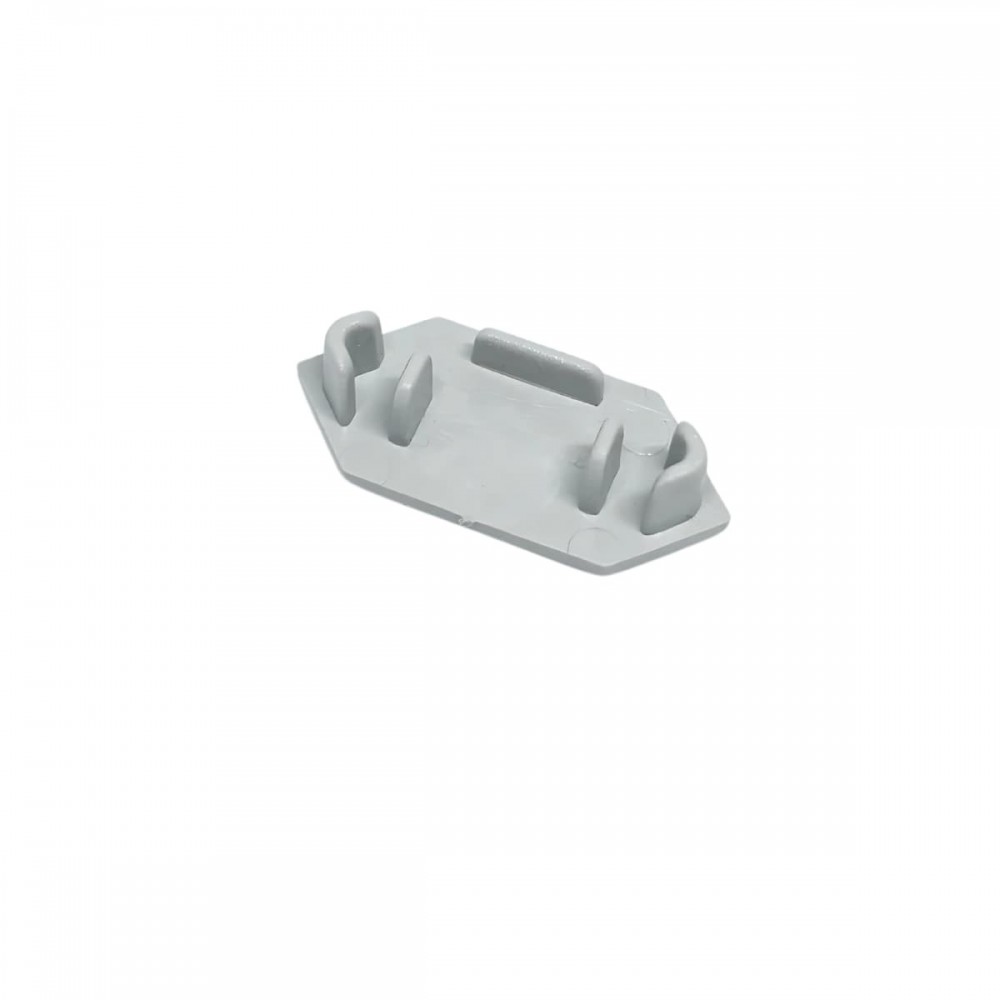 Embouts de finition pour profilé E24 non troué Gris