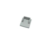 Embouts de finition pour profilé E28 non troué Gris