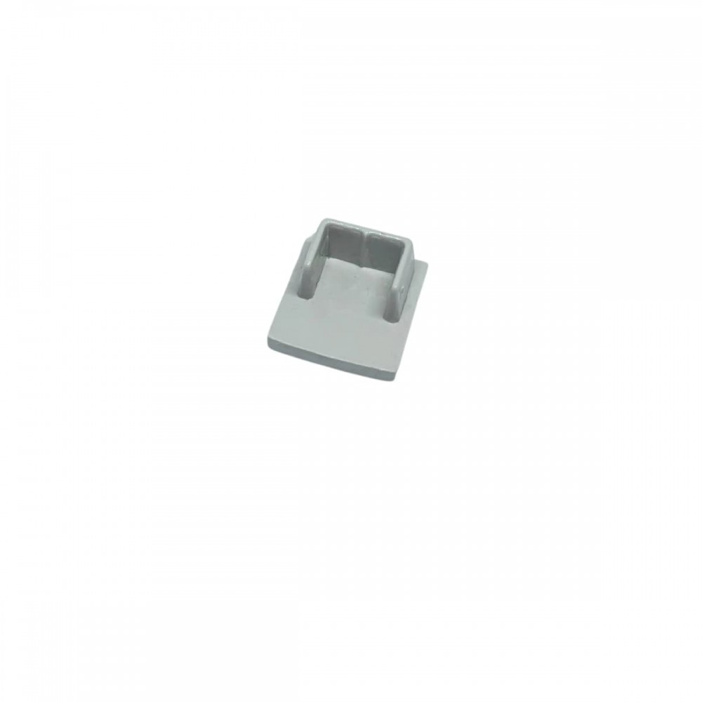 Embouts de finition pour profilé E28 non troué Gris