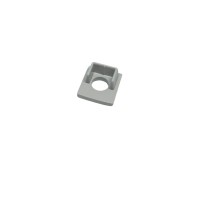 Embouts de finition pour profilé E28 troué Gris
