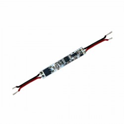 Interrupteur variateur tactile pour profilé et ruban LED mono  de 12 à 24V