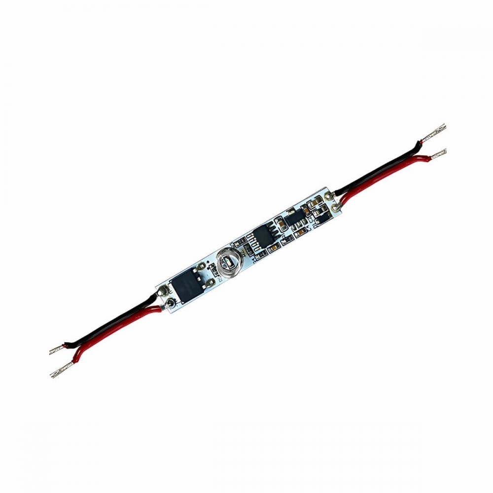 Interrupteur variateur tactile pour profilé et ruban LED mono  de 12 à 24V