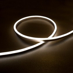 Néon flex avec ruban LED - 10W/m - IP68 - 180 LED/m - 24V - Latéral -  L0410T - 30 mètres