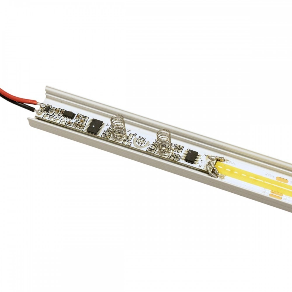 Interrupteur variateur tactile pour profilé et ruban LED CCT - 2BP - de 5 à 24V