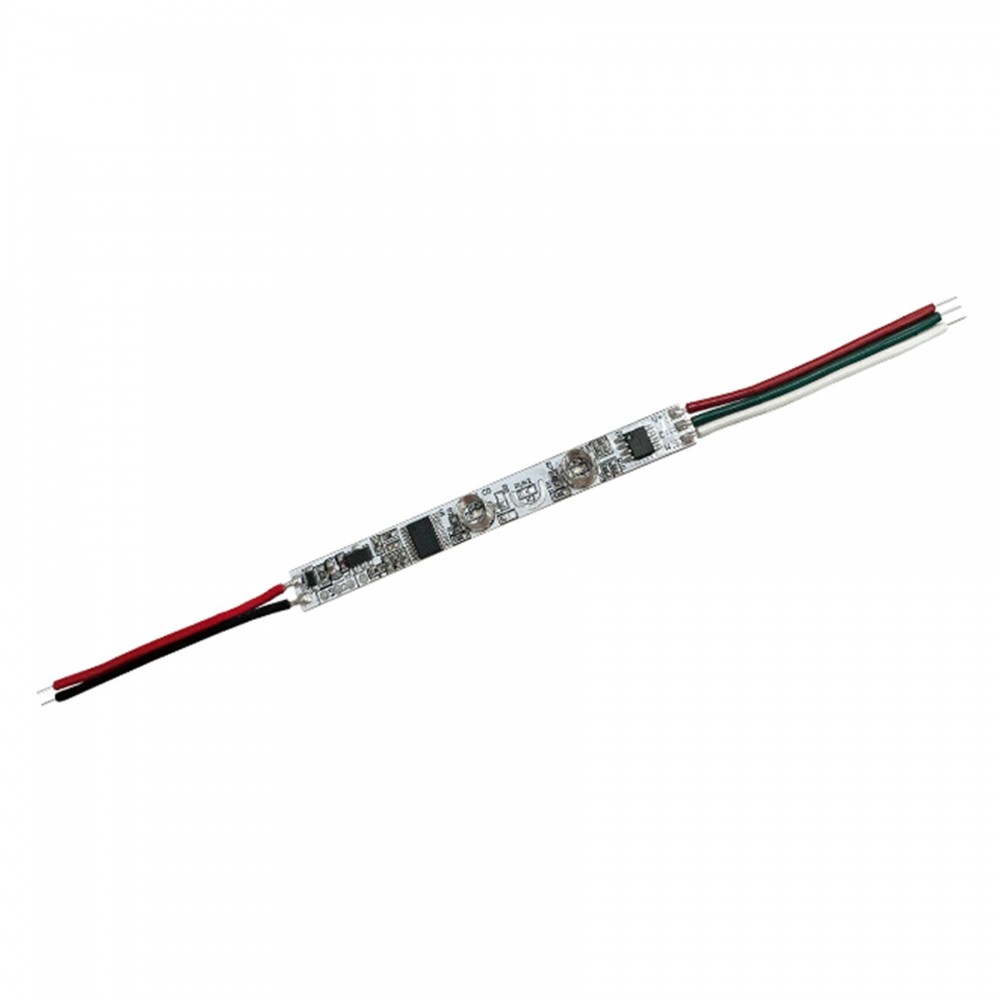 Interrupteur variateur tactile pour profilé et ruban LED CCT - 2BP - de 5 à 24V