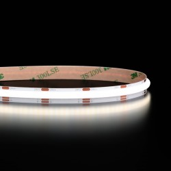 Ruban LED COB CCT blanc froid + blanc chaud - 7,2W/m - IP20 - 608 LED/m - 5m - 24V