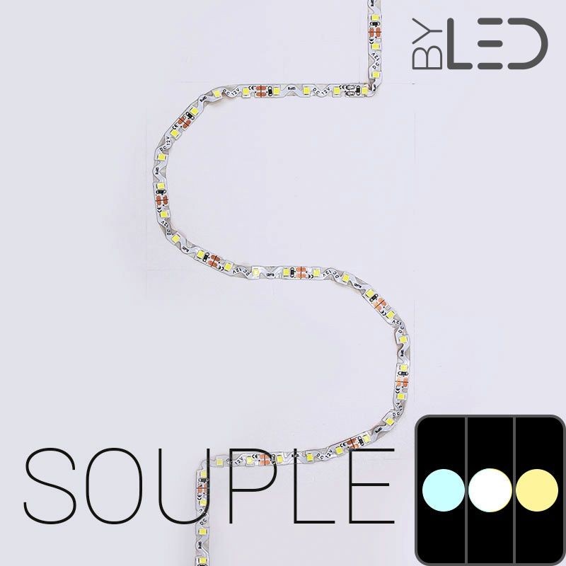 Strip IP20 2835 Souple Blancs - 8,6W/m