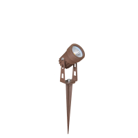 Spot LED à piquer 3 W – COB – 12V ou 230V – Spike 3 – Corten