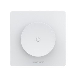 Télécommande rotative Dimmer murale avec contrôleur WIFI intégré - MiBoxer TRI-K1WR - Blanc