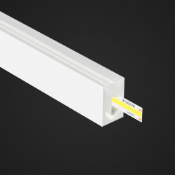 Néon flex avec ruban LED - 30 mètres - Latéral - 15W/m - 120 LED/m - IP68  - 24V - L1220