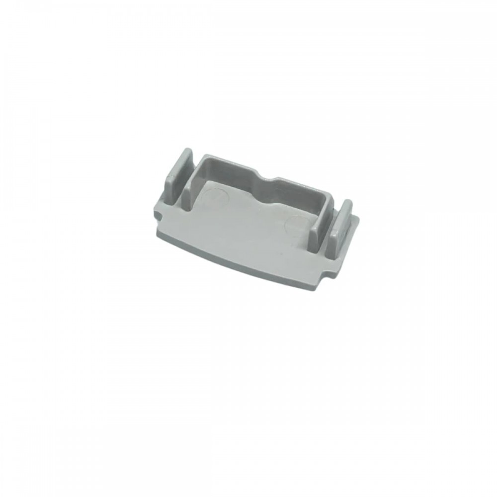 Embouts de finition pour profilé E22 non troué Gris