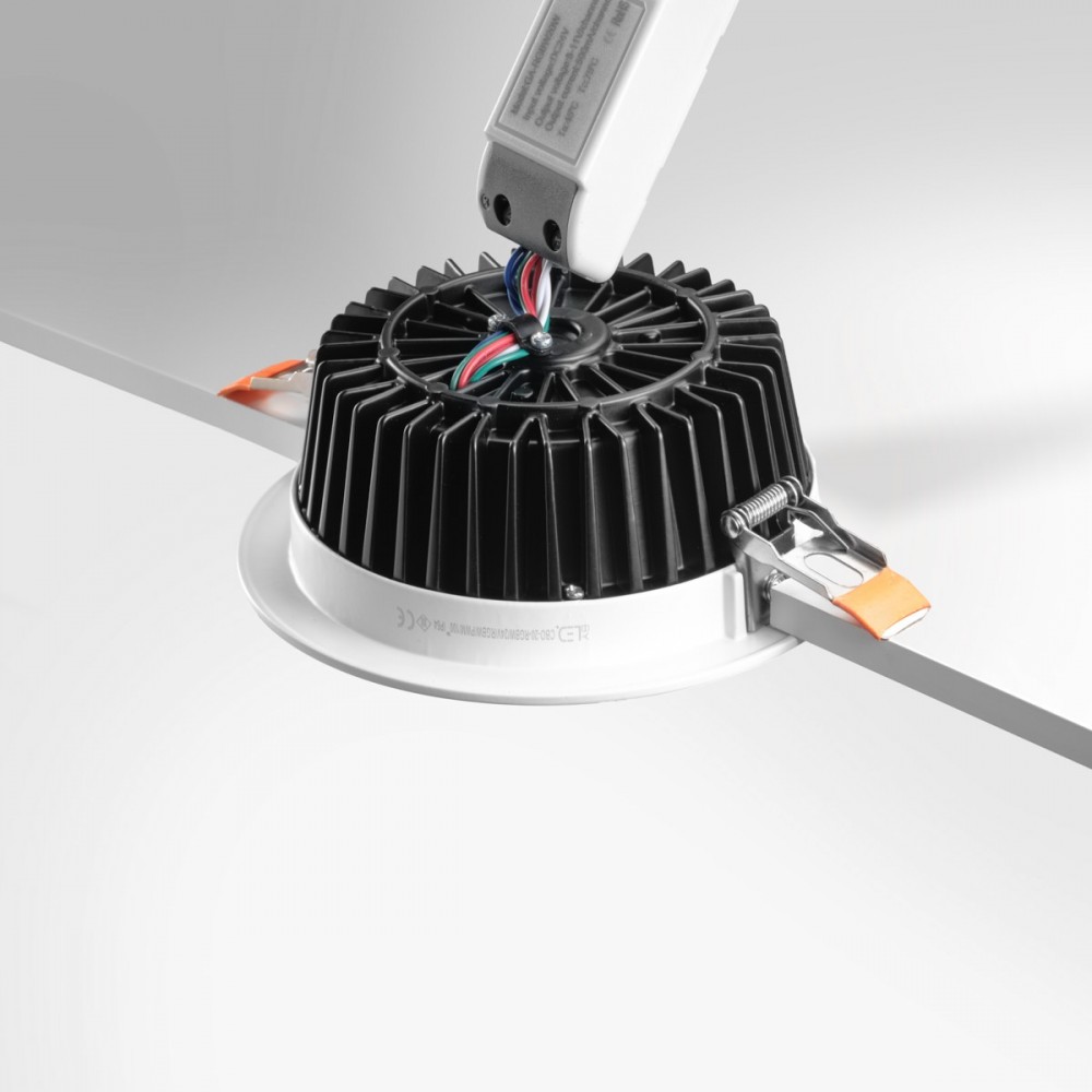 Spot LED Cobox 20W - 100° – RGBW – 230V
