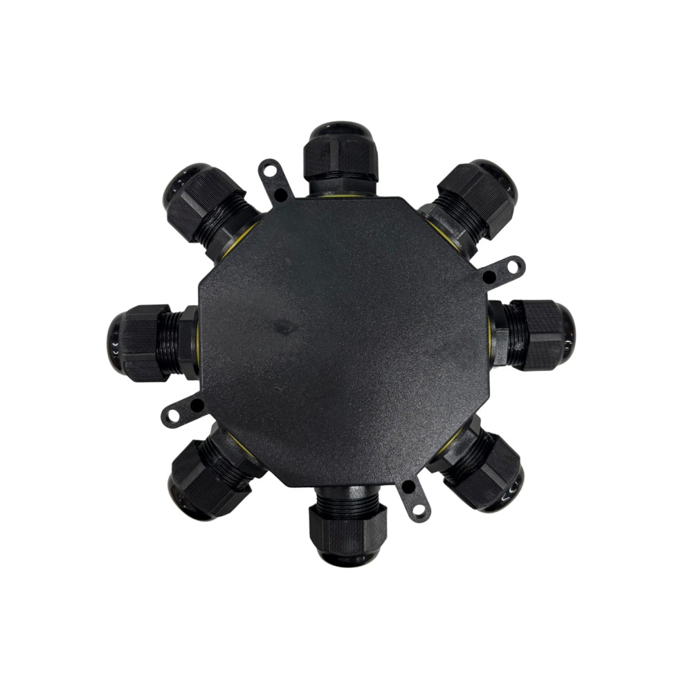 Boite de dérivation étanche IP68 – 6 entrées