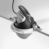 Spot LED escargot orientable à 360° et inclinable à 60° - 20W - SNAKE