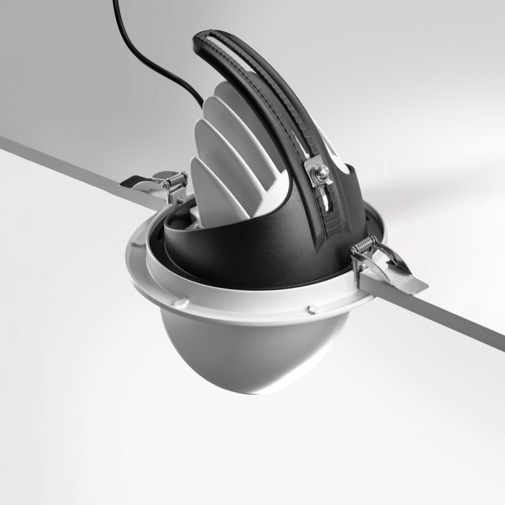 Projecteur LED rond encastrable orientable 360°- 30W - SNAKE