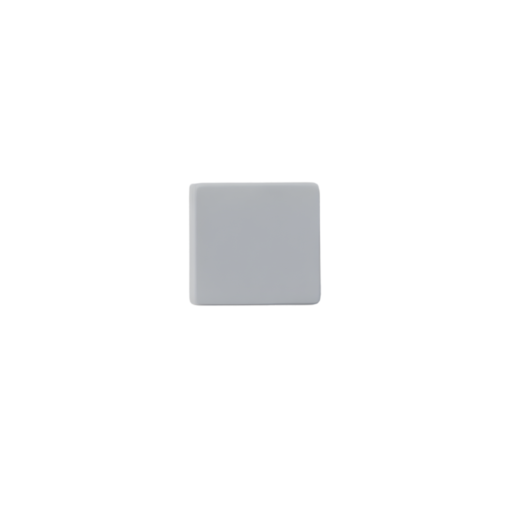 Embout de finition gris non troué pour profilé C115 (l'unité)