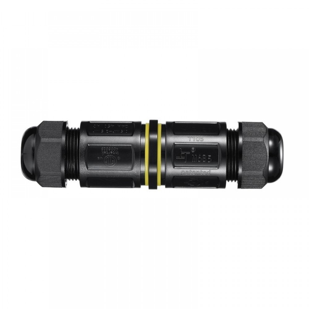 Connecteur de jonction étanche à levier IP68 - 5 pôles - Axial