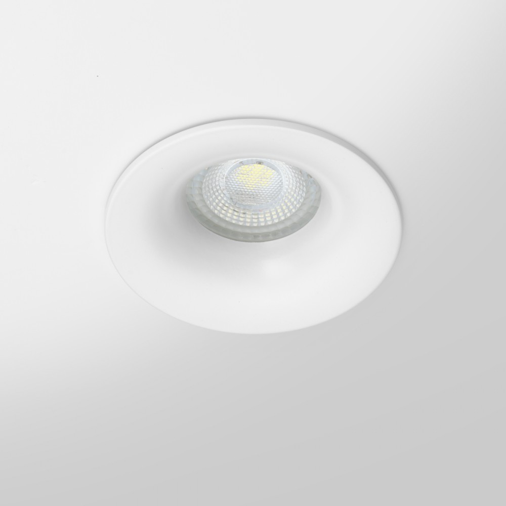 Spot encastrable IP65 – BBC – pour LED GU10 – CURVE rond – blanc