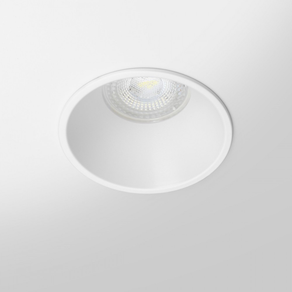 Spot encastrable anti-éblouissement IP20 - GU10 - Blanc - Galla