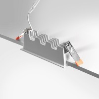 Spot LED encastrable linéaire Blanc 10W - Linea