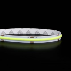 Ruban LED COB bleu - 8W/m - IP68 - 10 mm - 480 LED/m - à la coupe - 12V