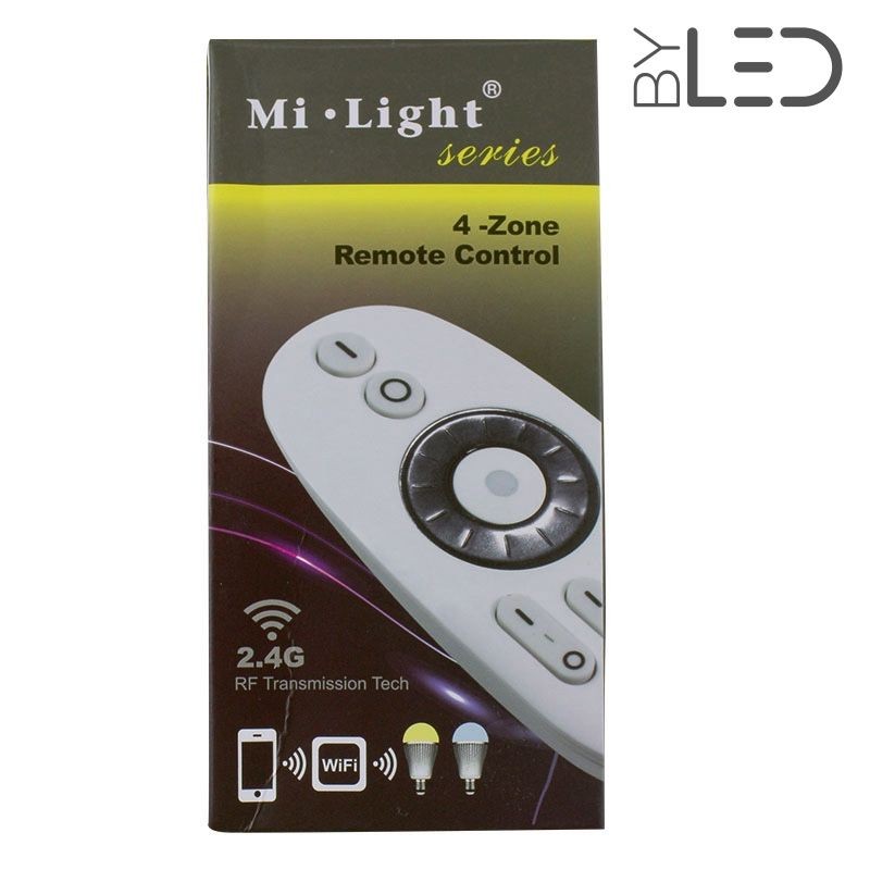 Télécommande 4 zones Dimmer/CCT 2.4 GHz - Milight