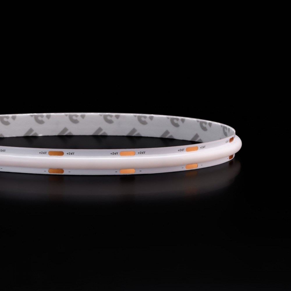 Ruban LED à la coupe - DOB - 8 mm de large - 15W/m - IP65- blanc - 288 LED/m – 24V