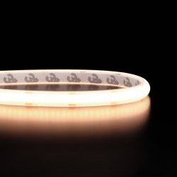 Ruban LED COB Performance - 8W/m - IP68 - 10 mm - 130lm/W - 288 LED/m - à la coupe - 24V