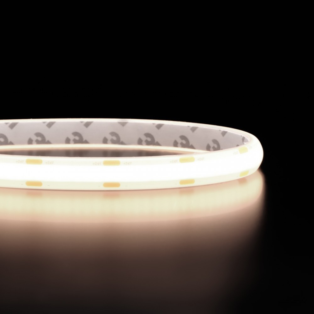 Ruban LED - DOB - 8 mm de large - 15W/m - IP68- blanc - 288 LED/m -  5m – 24V