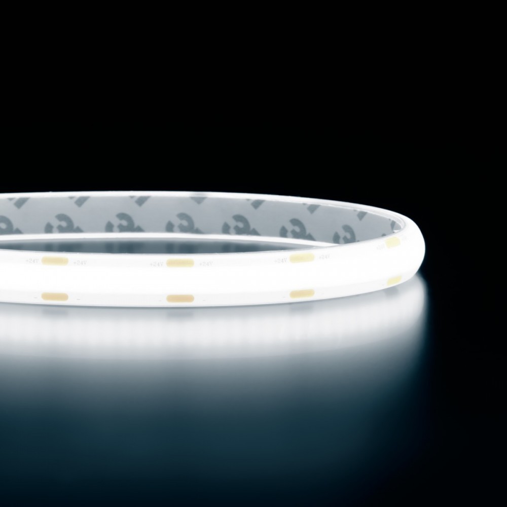 Ruban LED - DOB - 8 mm de large - 15W/m - IP68- blanc - 288 LED/m -  5m – 24V