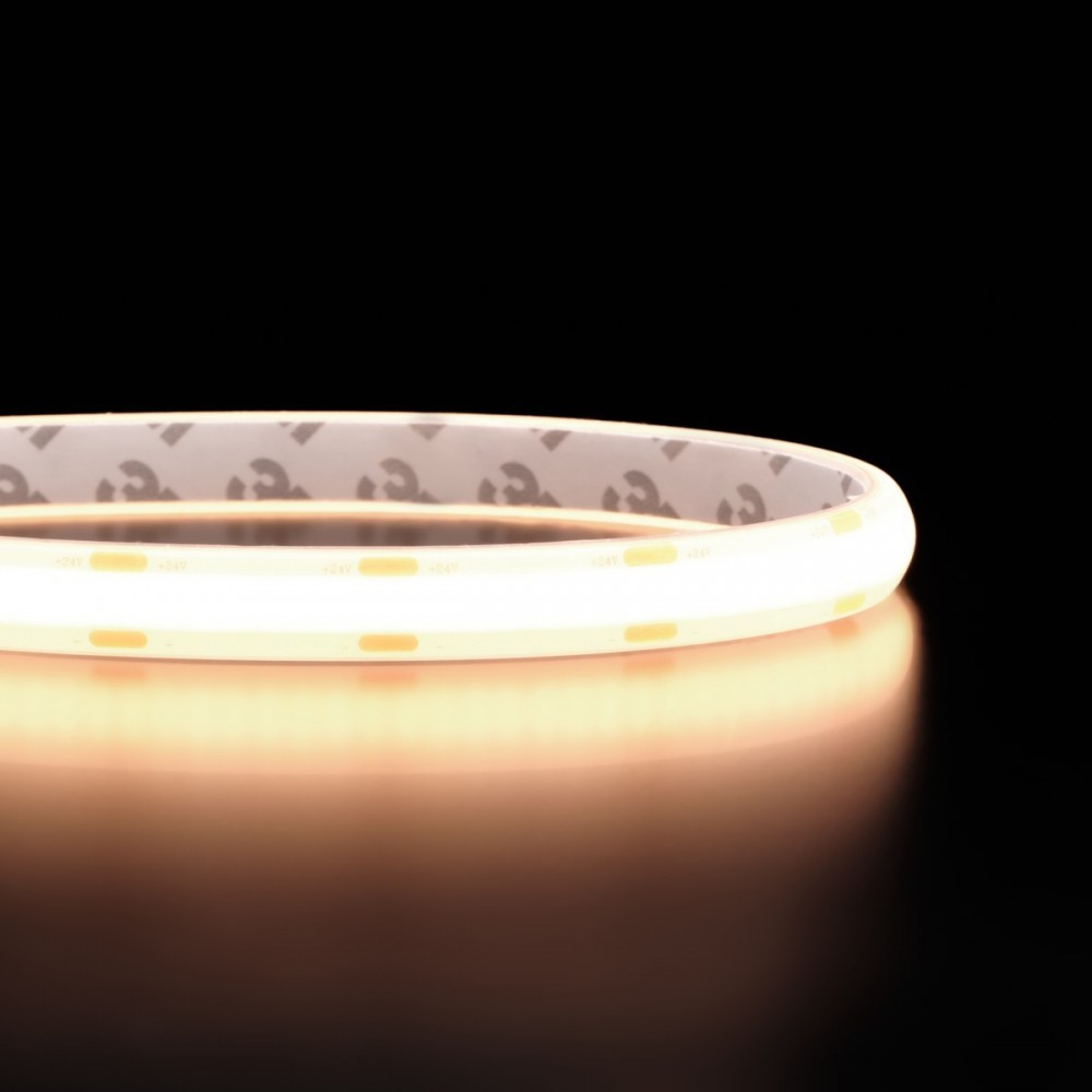 Ruban LED à la coupe - DOB - 8 mm de large - 15W/m - IP68- blanc - 288 LED/m – 24V