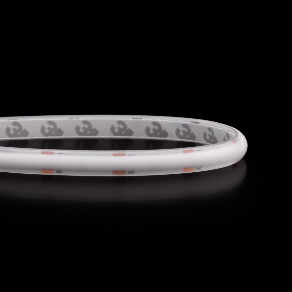 Ruban LED à la coupe - DOB - 8 mm de large - 8W/m - IP68- blanc - 288 LED/m -  5m – 12V