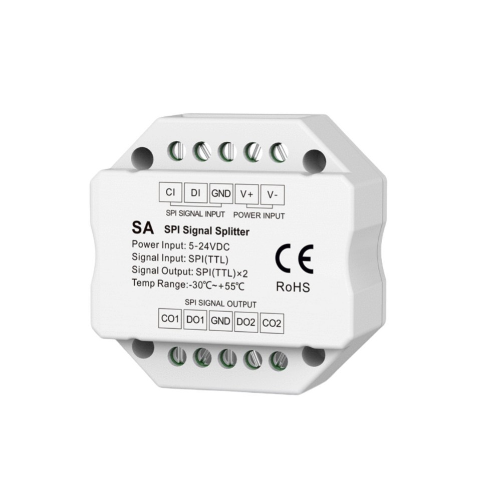 Répéteur digital SPI à 2 sorties - 0,5A - de 5 à 24V