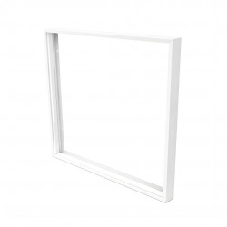Cadre alu pour montage en applique Dalle LED 600x600 43W