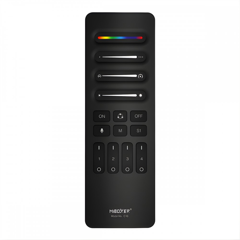 Télécommande pour ruban LED digital - Multi-scènes - MiBoxer C10 - coloris noir
