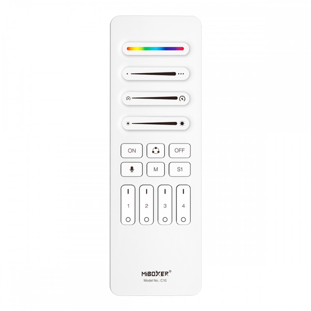 Télécommande pour ruban LED digital - MiBoxer C10- coloris blanc