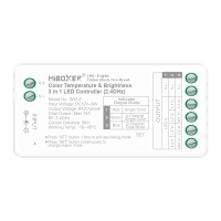 Mini contrôleur Dimmer et CCT 12A - 2.4GHz - 4 Zones - MiBoxer - SR2-2