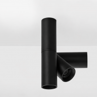 Spot LED en applique orientable - 7W - Noir - ROTUL