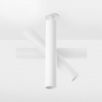 Spot LED encastrable orientable - 8W - Blanc - SWING