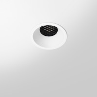 Mini spot LED "nid d'abeille" blanc 7W - MICRO