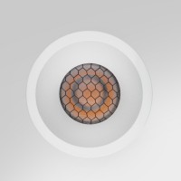 Spot LED nid d'abeille - 7W - Blanc - MICRO