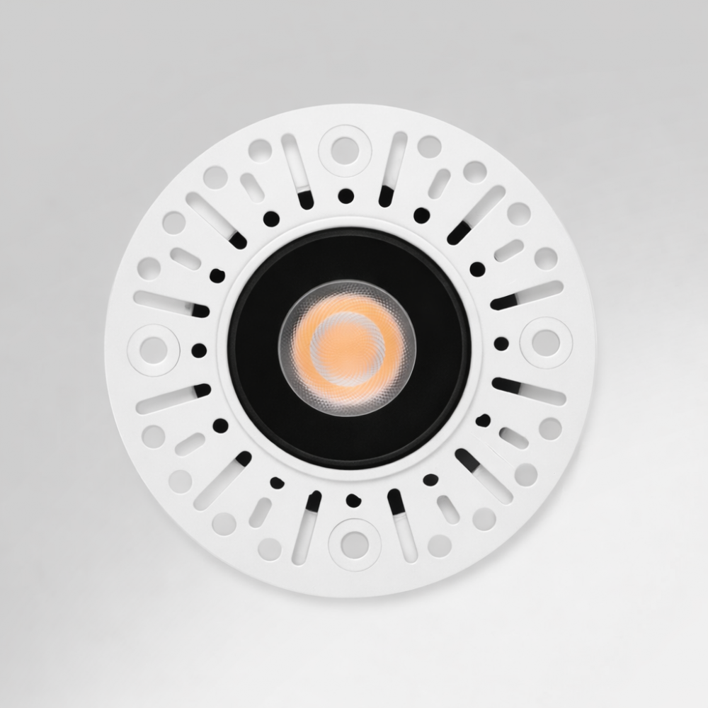 Spot LED encastrable à enduire noir - SLOPE 6W