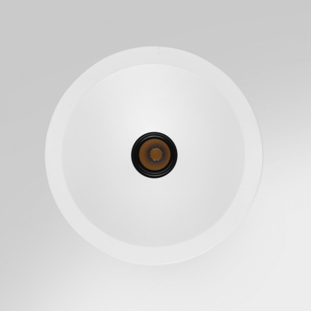Spot LED "Pin hole" concave blanc 6W - PINOL