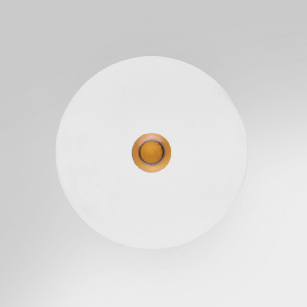 Spot LED "Pin hole" plat blanc 6W - PINOL
