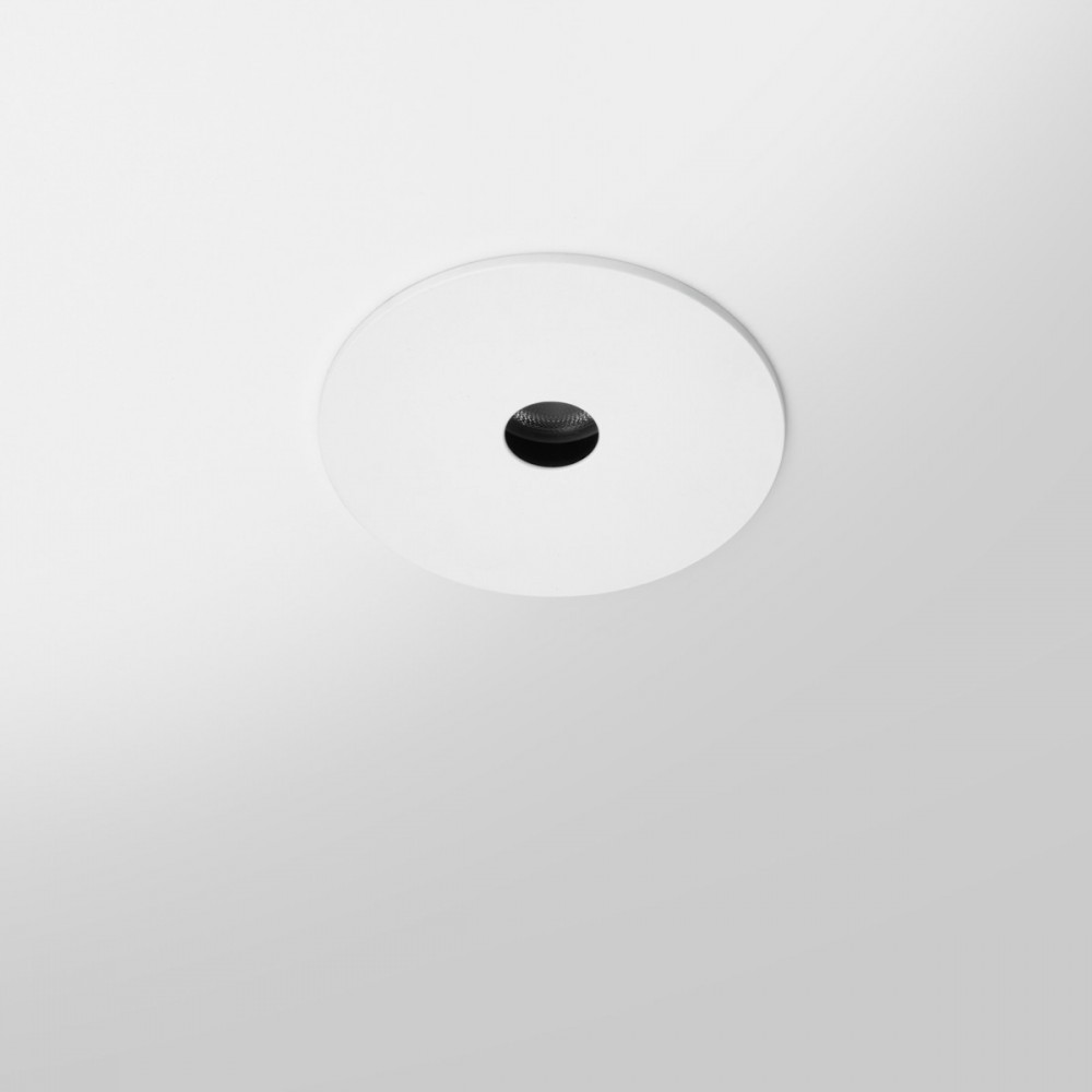 Spot LED "Pin hole" plat blanc 6W - PINOL