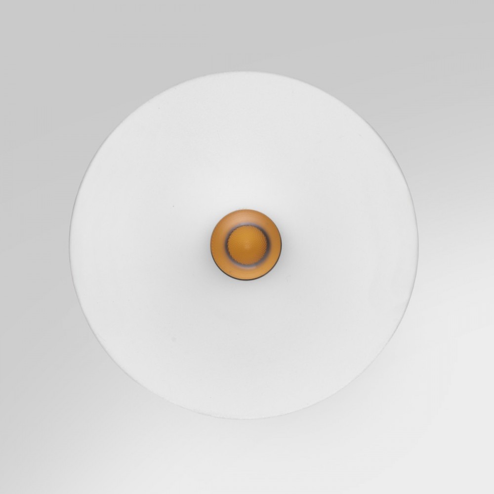 Spot LED "Pin hole" trompette blanc 8W - PINOL