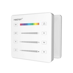 Télécommande murale pour ruban LED digital - MiBoxer B6 - Blanc